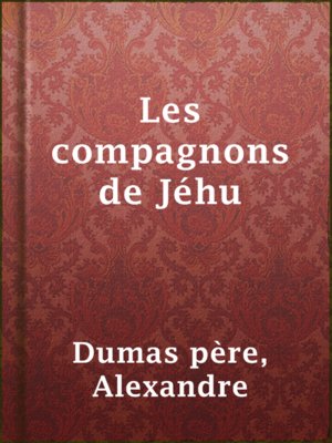 cover image of Les compagnons de Jéhu